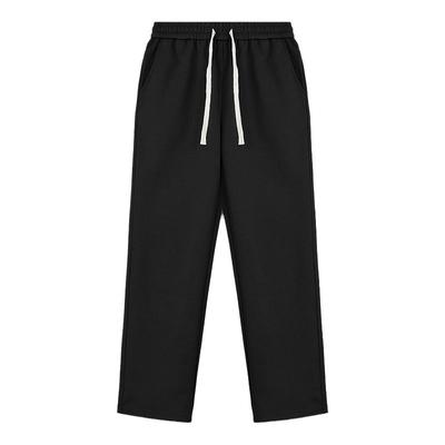 大码休闲运动裤胖子直筒裤