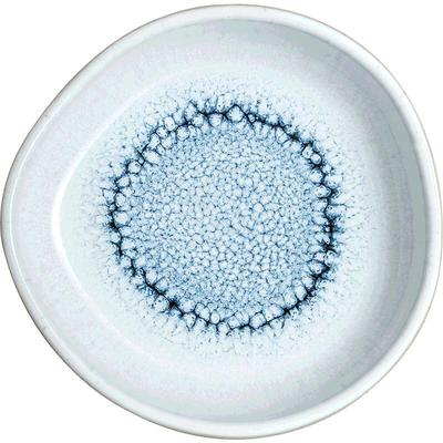 denby丹碧炻瓷窑迹湛蓝异形餐盘