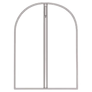 衣服防尘罩袋挂式家用透明大衣防尘罩长款收纳衣服长款羽绒服家用