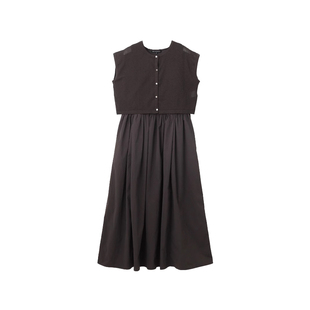 23区优雅气质适宜可水洗针织层叠连衣裙女ONWRD