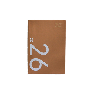 文创艺2026年新款日程本高颜值weekly周计划本子时间管理效率手册商务高档日记本精致高级记事本定制可印logo