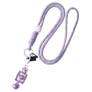 适用小天才电话手表表带挂脖Z10 Z8 Z9新款卡通保护壳Z7S Z5 Z6巅峰版Q1 Q1A D3 Q1C D2 U3 Y7 Z1S吊坠配件