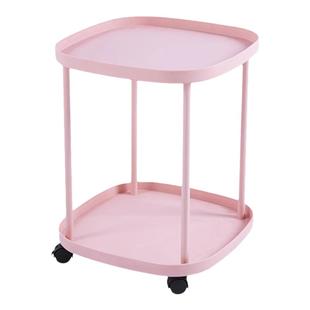 移动小茶几简约角几现代创意床边桌子沙发边几床头推车移动置物架