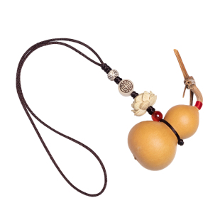 天然葫芦汽车后视镜挂件挂绳饰品挂饰创意车载吊坠装饰新款挂件