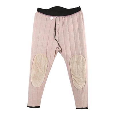 羊绒棉裤男大码宽松高腰加绒加厚冬季中老年人特厚保暖裤加肥加大