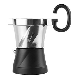 ZIGO摩卡壶双阀家用意式浓缩咖啡机可明火咖啡壶电陶炉套装Z壶
