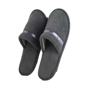 居家酒店专用一次性拖鞋家用待客防滑旅行便携民宿加厚冬季珊瑚绒