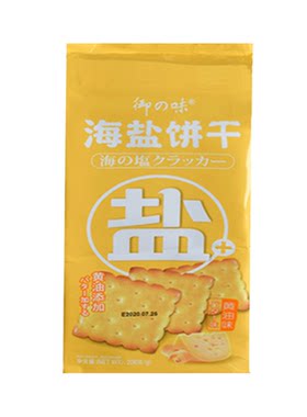 御之味海盐饼干咸味香葱黄油