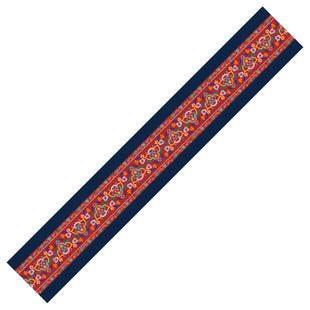 爱奇葩 原创布依族桌旗防水民族风茶席长条高级桌垫茶桌垫布桌布