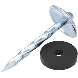 石棉瓦钉瓦楞钉大头钉彩钢瓦钉图钉1.5寸2寸2.5寸3寸4寸