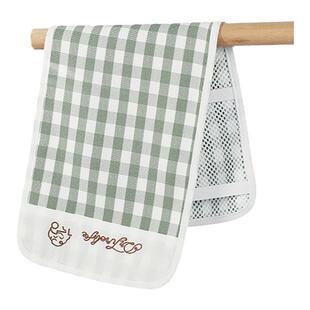 七彩博士婴儿枕巾带绷带云片枕大号枕巾小号苎麻透气宝宝枕头专用