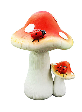 户外庭院微景观仿真小蘑菇摆件