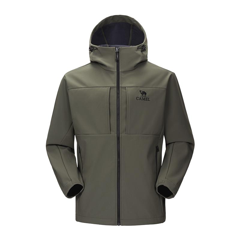 骆驼户外软壳衣夹克登山服外套