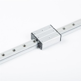 双轴心直线导轨外置静音滚轮滑块光伏切割靠山木工推台锯轨道滑轨