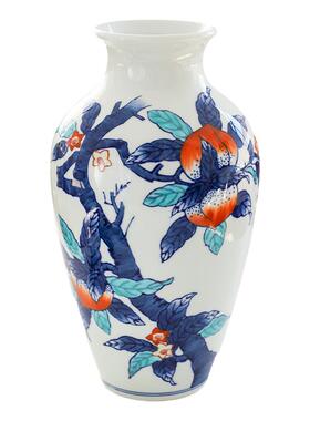 小鹿田烧日式大花瓶客厅插花摆件