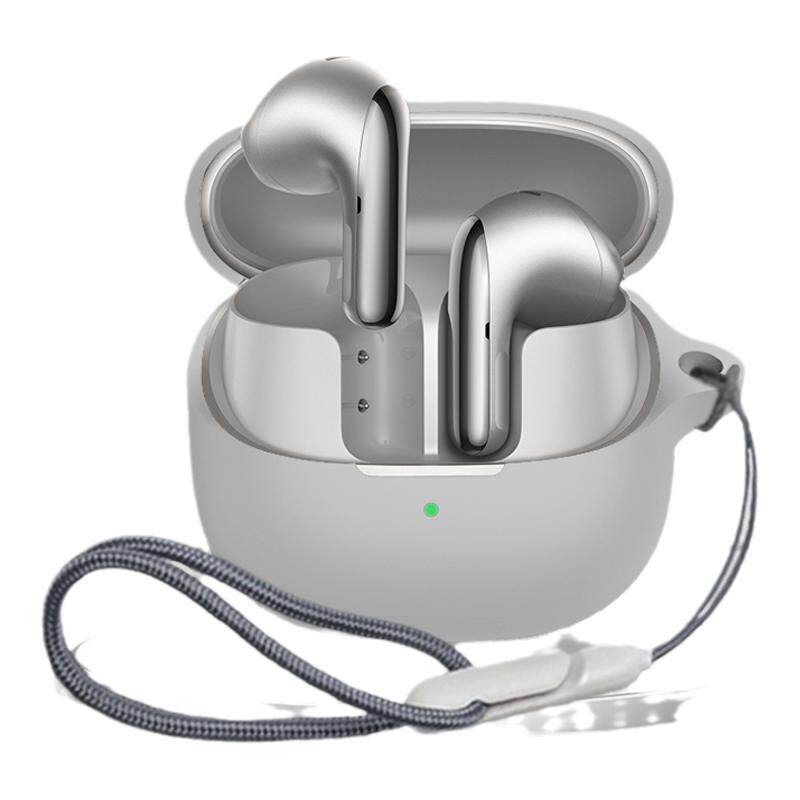 适用小米buds5保护套Xiaomi buds5真无线降噪蓝牙耳机壳新款硅胶女男个性创意简约一体式全包防摔充电仓软壳