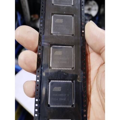 议价出十张ATMEL32UC3A0512U芯片带封带英飞凌维修