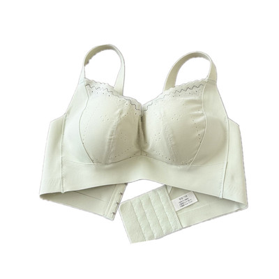 中薄杯无钢圈云感棉聚拢文胸