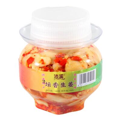 湖南农家自制酸辣味嫩姜片500克