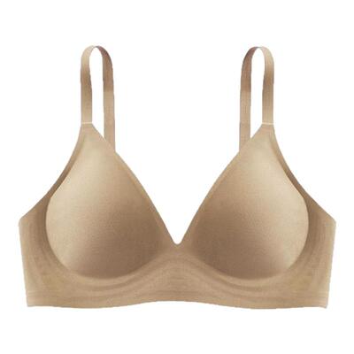 软支撑无痕无钢圈文胸