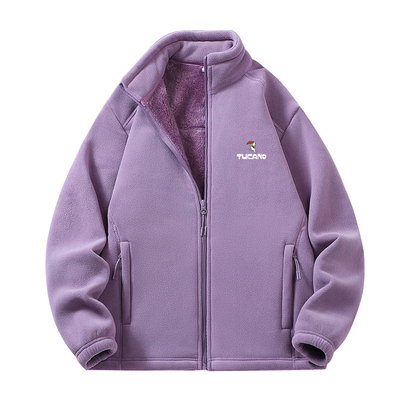 啄木鸟抓绒衣外套女秋冬2025新款