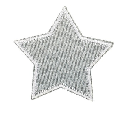 补丁贴牛仔五角星刺绣贴