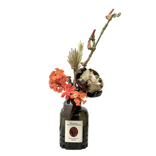 Bros Block国产积木迷你颗粒积木花束拼装创意桌面摆件女孩子礼物