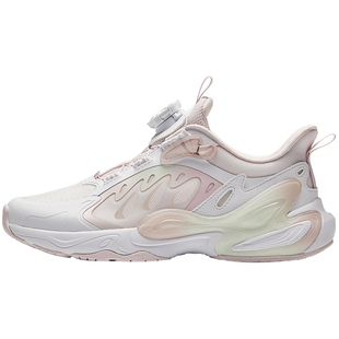 安踏儿童蝶翼运动鞋女童鞋休闲鞋2026夏季新款女孩网面透气跑步鞋