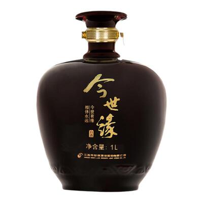 今世缘封坛珍藏酒58度1L坛装