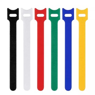 自行车绑魔术贴扎带理线电线整理固定绑带固定线束带捆绑器数据线