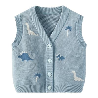 宝宝马甲婴儿针织开衫坎肩