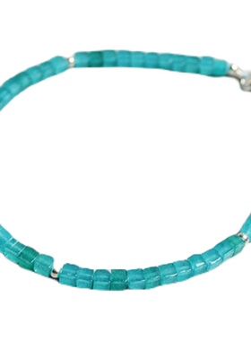 ciel原创天然极细四方女生手链