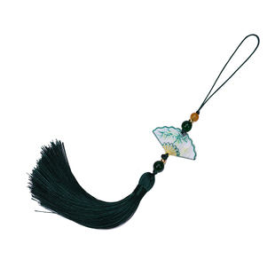 圣诞节国风礼品盒挂件 中国风车挂包包装饰古装汉服旗袍配饰 流苏