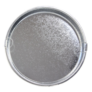 凉皮锣锣面皮罗罗蒸做凉皮肠粉盘商用圆盘铁皮制作工具平底家用盘