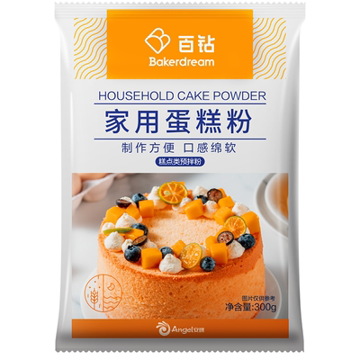 百钻家用蛋糕预拌粉300g