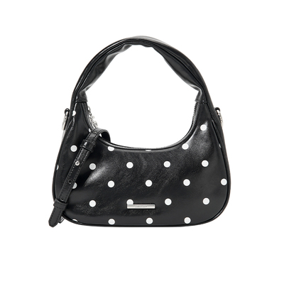 ANGELSKY三角饭团斜挎波点包