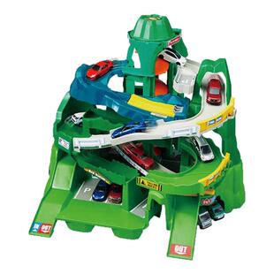 TOMY多美卡合金小汽车电动轨道套装双线盘旋山道910763CN男玩具礼