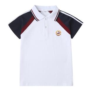 中学生小学生校服短袖清江外国语学校恩施利川清外夏季高中部套装