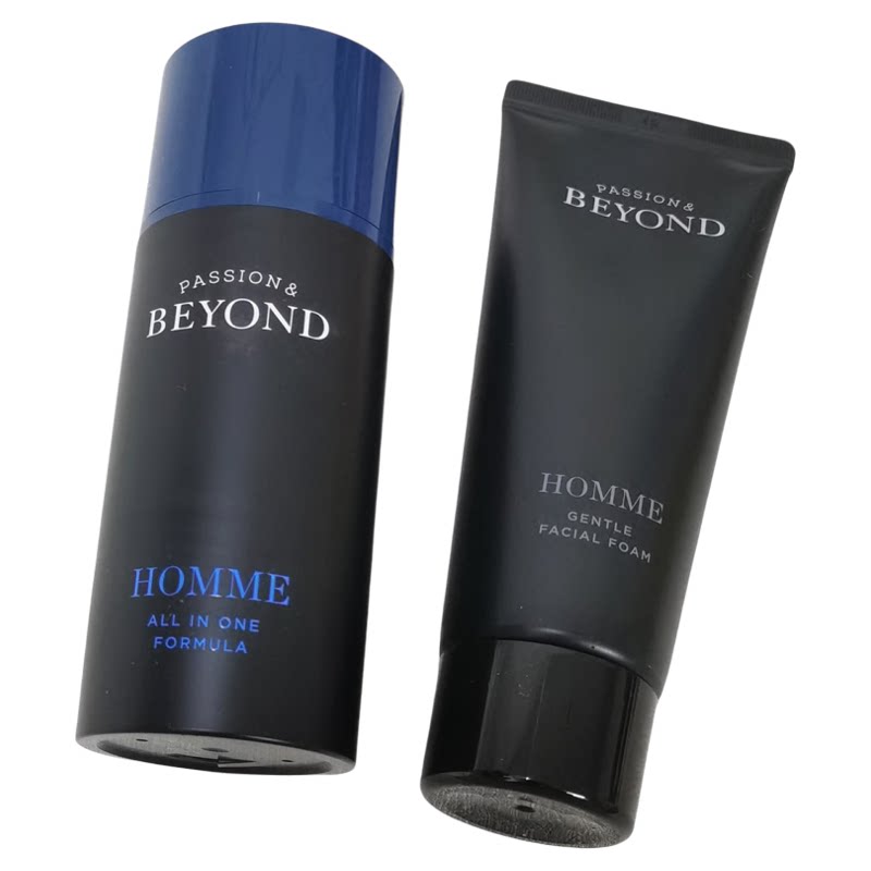beyond贝妍德男士精华乳套装洁面