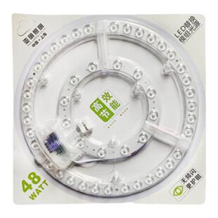 亚明明华led吸顶灯替换光源圆形灯芯模组改造灯6500K白光灯盘24w