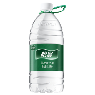 怡宝饮用水纯净水1.18L*12瓶装水整箱装