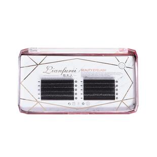 0.07y型嫁接睫毛爱情网编织超软C翘美睫店专用软毛yy假睫毛混合装