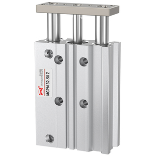MGPM三轴三杆气缸带导杆大推力TCM12X16X20X25/32/40-25X75X100-Z