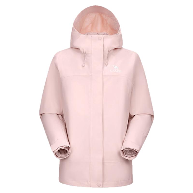【羽绒内胆】骆驼王者凯甲Evo系列羽绒服冲锋衣女三合一防水外套