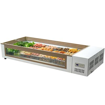 玻璃点菜柜商用台式小型冷藏冷冻