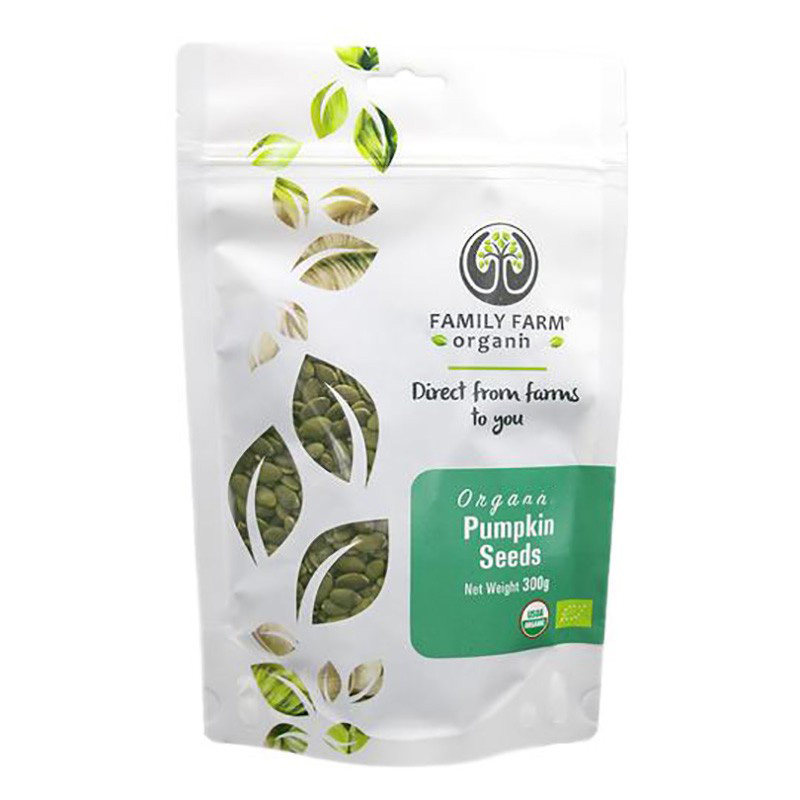 Family Farm Organics生南瓜子葵花籽仁饱满种子循环女性调理Seed