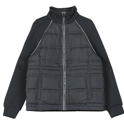 布景羽绒服女短款冬季新品简约休闲立领白鸭绒厚款外套1240