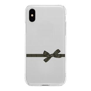 小心撒野 黑色蝴蝶结 适用于iPhone18苹果17promax透明软壳苹果/华为/小米/OPPO/VIVO全包手机壳