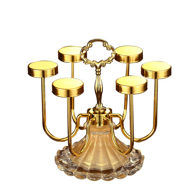 德国轻奢旋转杯架倒挂水杯置物架