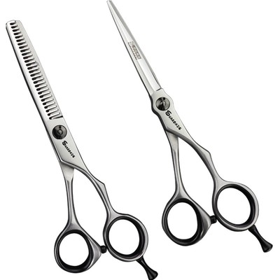 美发剪440c5.5寸专业细长轻